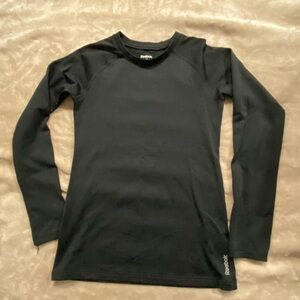 Reebok Kids Black Long Sleeve Tee
